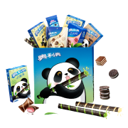 OREO 奥利奥 熊猫限定零食礼盒469g+马奇新新纯可可脂饼干90g*3件