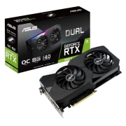 华硕（ASUS） ROG/TUF/3060Ti/3070Tiats3050电脑吃鸡游戏电竞独立显卡 DUAL-RTX3060Ti雪豹-O8G-V2