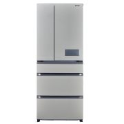 20点开始、PLUS会员：Panasonic 松下 NR-EE53WGB-T 风冷多门冰箱 532L 钛灰色