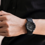 精工（SEIKO）手表 新盾牌5号系列100米防水自动/手动上链夜煞蛟龙运动机械男表 SRPD79K1 生日礼物