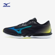 Mizuno美津浓男女缓震大阪马拉松慢跑鞋WAVE SHADOW 4 28/黑色/白色 38.5