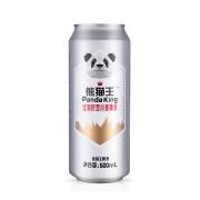 熊猫王（Panda King）白啤酒11度 听罐装 500ml*12听整箱装