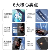 飞利浦（PHILIPS）E517A 皇家蓝 老人手机 移动联通电信全网通4G 直板按键 儿童学生备用功能机4G 老年手机