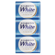 Kao 花王 WHITE牛奶香皂 130g*3块