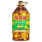 9日0点：金龙鱼 食用油 纯香低芥酸菜籽油6.18L *3件