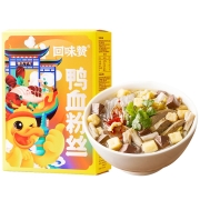 回味赞 南京特产回味鸭血粉丝汤中秋送礼方便速食网红红薯粉组合装 招牌原味6盒