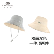 lackpard 抗UV双面戴可折叠大沿太阳帽*2件 BK
