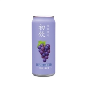 初饮  新鲜葡萄果汁 500g*8瓶