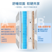 穗宝（SYMBOL）椰棕垫记忆棉床垫3D环保椰棕独立弹簧床垫席梦思软硬两用床垫子Dream·梦旅人 图片色 180*200cm