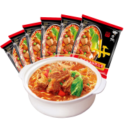 京东特价APP：白象 经典四川红烧牛肉面 75g/袋*6袋