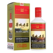 寧诚 宁城老窖 长城经典 精斤 浓香型 白酒 53度 500ml*6瓶 整箱装