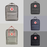Fjallraven北极狐双肩包kanken背包登山包超轻防水大容量运动休闲双肩包23510 021雾灰色 16L