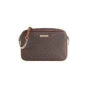MICHAEL KORS 迈克·科尔斯 Jet Set系列 女士单肩斜挎包 32S7GJSC7B BROWN