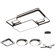 6日20点：NVC Lighting 雷士照明 WHXD125Z/F-03 客厅吸顶灯套餐 125w