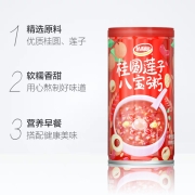 达利园  桂圆莲子八宝粥  方便速食早餐粥杂粮粥  360g*12 罐 中秋礼盒整箱装（新老包装随机发货）