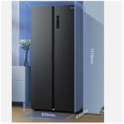 Midea 美的 冰箱 465升一级智能双变频对开门风冷家用大容量双开门冰箱