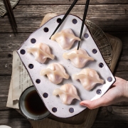 思念 金牌虾水饺 至臻虾皇 480g 32只 早餐 火锅食材 烧烤 饺子