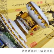 【中秋送礼】山西白酒礼盒53度1500mL纯粮食高粱酒原浆酒清香型整箱 清明上河图