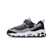 SKECHERS 斯凯奇 D'LITES系列 664094L/BKW 儿童休闲运动鞋