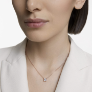 Swarovski  施华洛世奇 ATTRAC 方形单钻项链 5510698  含税直邮到手¥316.63
