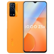 vivo iQOO Z5x 5000mAh大电池长续航 44W闪充 双模5G全网通手机 8GB 128GB砂岩橙 官方标配