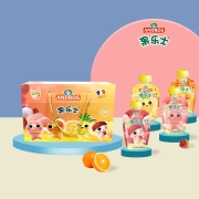 果乐士 超值礼盒4口味果冻吸吸冻90g*16果汁泥果汁（浆）大于90%新年春节年礼