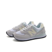 New Balance NB官方22新款574系列WL574VL2女款百搭休闲运动鞋 灰色/白色 WL574VL2 36(脚长22.5cm)