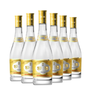汾酒 杏花村酒 48度 黄盖玻汾 475ml*6瓶 清香型自饮白酒