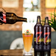 泰山原浆啤酒7天精酿鲜啤10度全麦芽酿造啤酒整箱720ml*6瓶 1箱