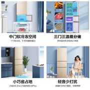 容声冰箱两门双门175升快速冷冻低温补偿节能低噪家用租房不占地 BCD-175D16D