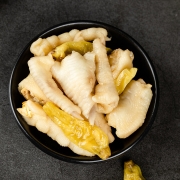 【39.9选3件】有友 泡椒凤爪山椒鸡爪 休闲零食重庆特产肉干肉脯鸡肉熟食 鸡脚小吃节日礼包168g 山椒味168g*1袋