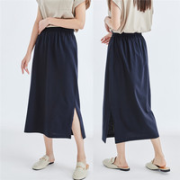 GIORDANO 佐丹奴 女士中长款半身裙 13461780