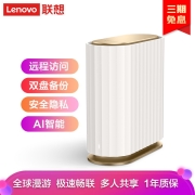联想个人云T1【双盘位无盘版】nas网络云存储 私有云 家庭网盘企业硬盘 自动备份