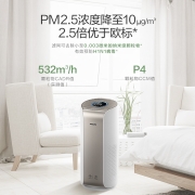 飞利浦（PHILIPS）空气净化器 除甲醛分解除细菌除异味家用除烟味京东小家智能生态金色款AC3058/00自营