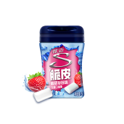 炫迈（Stride） 无糖颗粒口香糖 草莓味 40粒 56g