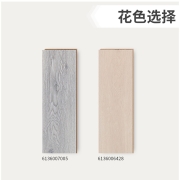 必美 德国进口法式奶油色家用耐磨防滑地暖环保卧室意式简约浅灰色复合地板meister舒尔特6428 6428