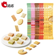【精选】洽洽 喀吱脆薯片薯脆条恰恰嘎吱脆非油炸办公室休闲零食小吃 【共12条】鸡汁番茄4条+韩式泡菜4条+原味4条