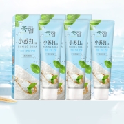 LG竹盐小苏打牙膏去黄洁白去牙烟渍去口臭清新口气清爽薄荷300g
