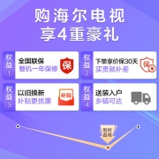 海尔（Haier） 电视65英寸彩电全面屏4K超高清智能网络液晶电视机LU65C61