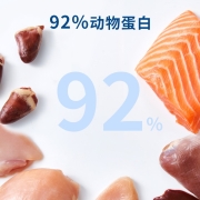 京东京造鲜肉无谷全价猫粮（海洋盛宴）2kg【高鲜肉|0肉粉】三文鱼主粮通用粮全阶段（新老包装随机发货）