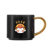 共禾京品  国潮财神猫系列马克杯 礼盒装