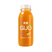 依能 沙棘橙汁 果汁饮料 复合果蔬汁饮品 350ml*15瓶 整箱装 年货送礼盒 整箱装