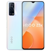vivo iQOO Z5x 5000mAh大电池长续航 44W闪充120Hz高刷 双模5G全网通手机 8GB 256GB雾海白 官方标配