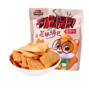 有券的上：三只松鼠 花椒锅巴 麻辣味 108g