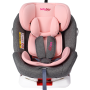 Babybay 儿童安全座椅 0-4-12岁 可爱粉 YC06