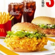 聚划算百亿补贴：McDonald's 麦当劳 经典双堡超值套餐 单次券 电子优惠券