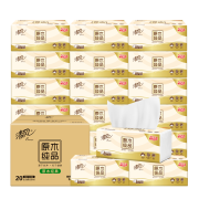 PLUS会员：Breeze 清风 原木纯品系列 抽纸 3层120抽20包(190*120mm)*2件