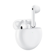 华为（HUAWEI）FreeBuds 4E 无线耳机  半开放主动降噪2.0 空气感舒适佩戴 高解析音质 有线充版 陶瓷白