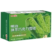 明治（meiji）抹茶巧克力雪糕 41.5g*6支 彩盒 冰淇淋