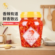 坛坛乡 辣椒酱 精制剁辣椒1.15kg 微辣 蒸鱼剁椒酱 香辣酱 烧椒酱 泡椒辣酱 调味酱